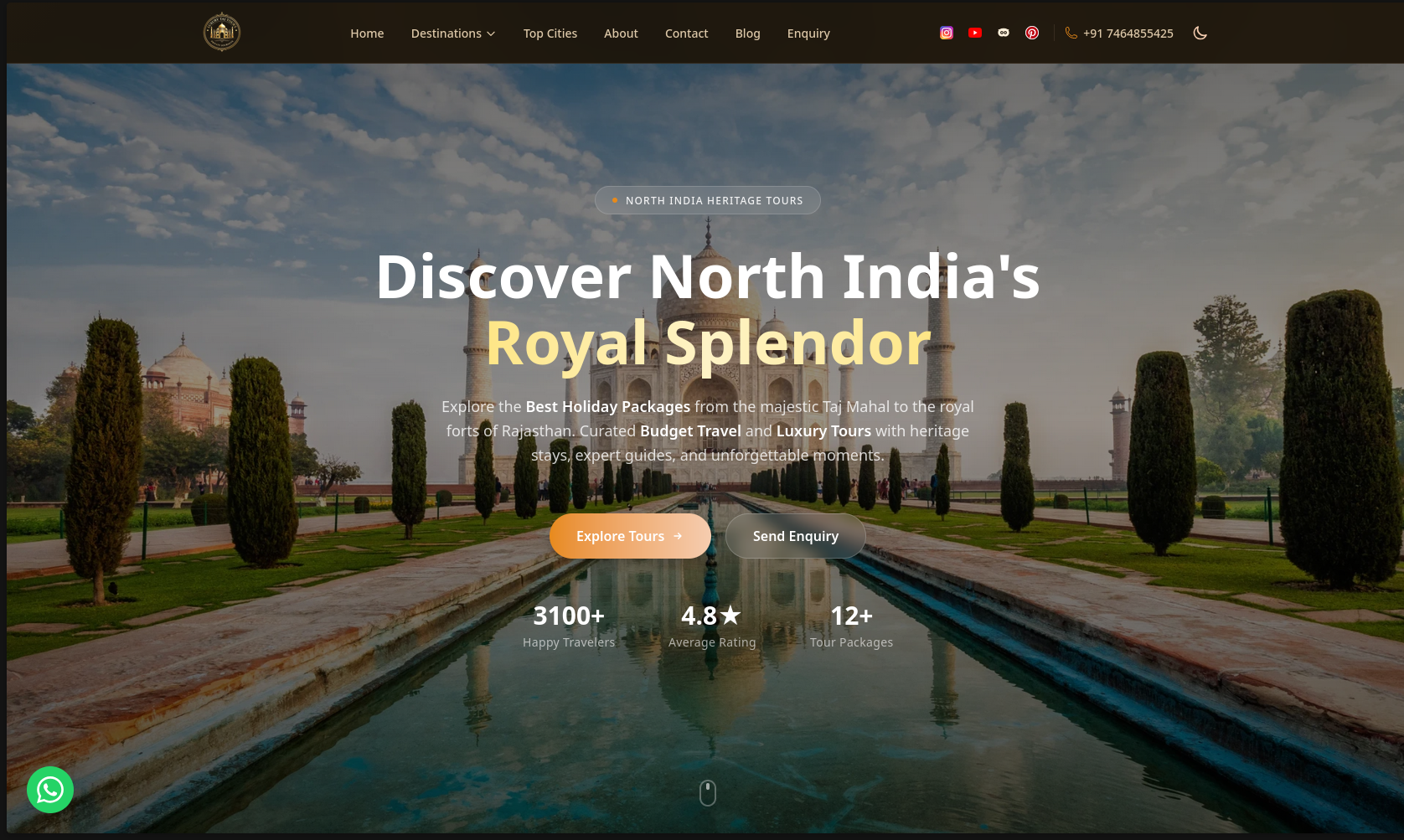 Luxury Taj Tour